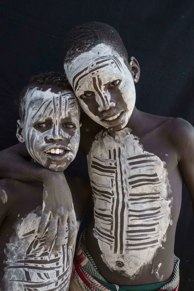 Program wyprawy Etiopia Południe – dzień 7: Turmi - Korcho – Karo, mistrzowie body paintingu